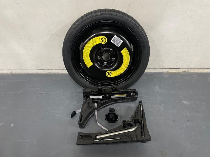 Krikset + reservewiel van een Audi A3, Gebruikt, -, -, -
