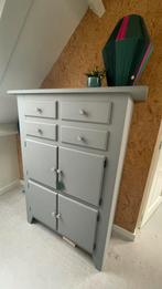Ruime Brocante / Vintage kast (kinderkamer) lades en deuren, Huis en Inrichting, Kasten | Ladekasten, Ophalen, Gebruikt, 100 tot 150 cm