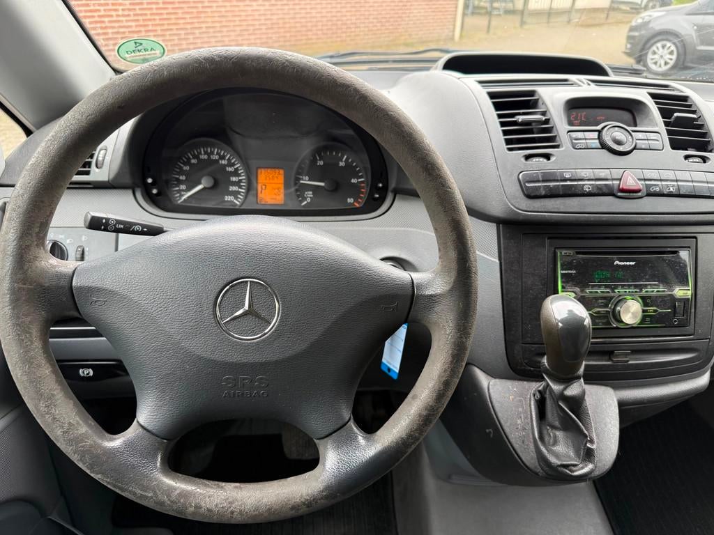 Mercedes-Benz Vito 115 CDI 320 Lang DC luxe automaat cruise, Achterwielaandrijving, Gebruikt, 4 cilinders, Blauw