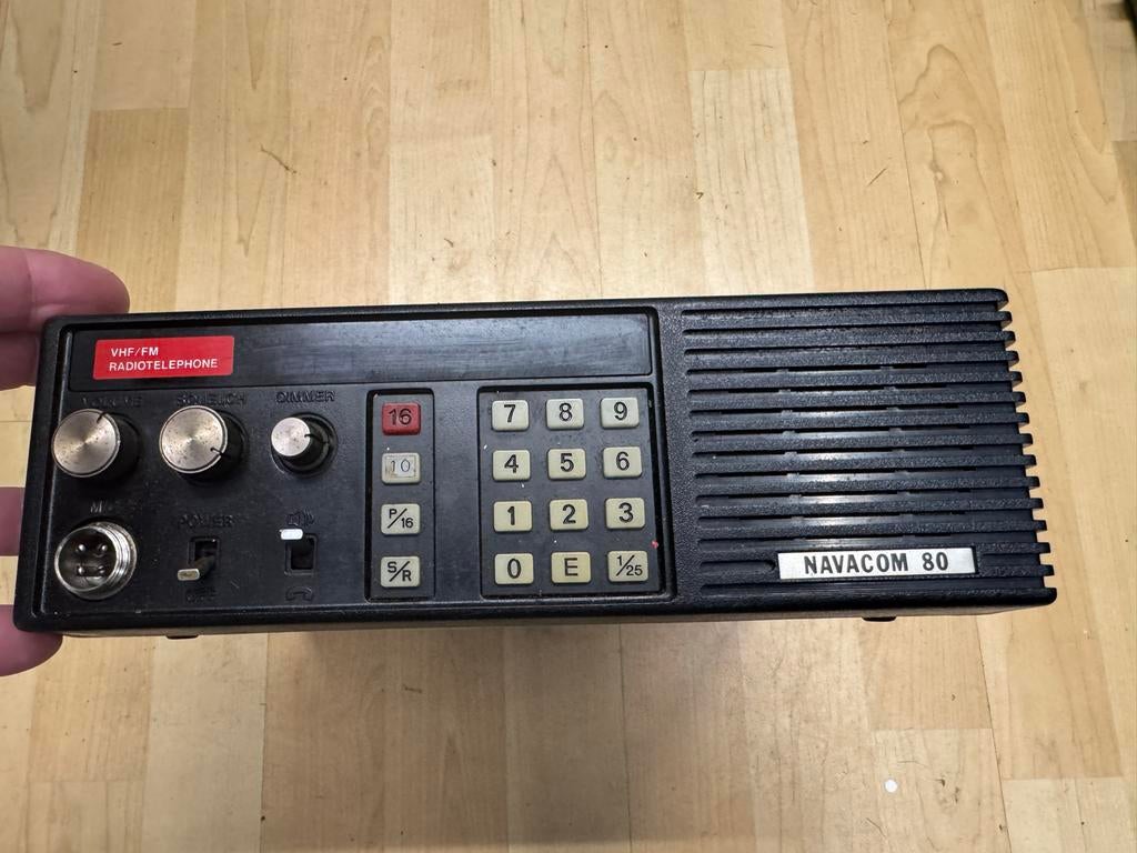 Amcom Navacom 80 Marifoon VHF/FM Radiotelephone, Watersport en Boten, Ophalen, Gebruikt