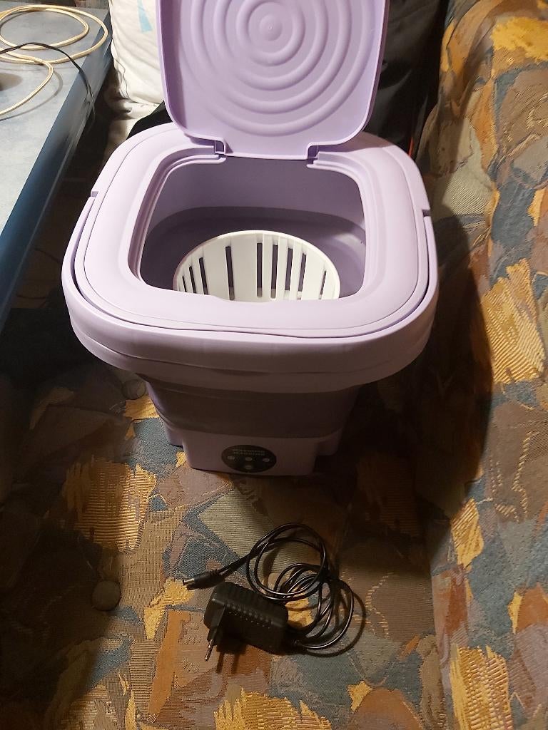 Camping wasmachine, Caravans en Kamperen, Kampeeraccessoires, Ophalen, Zo goed als nieuw