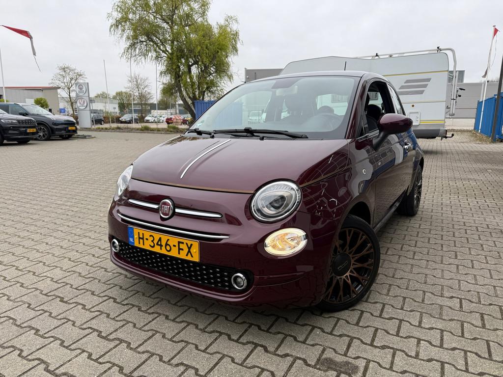 Fiat 500 1.2 Collezione Automaat, Auto's, 12 maanden, Stof, Gebruikt, 4 cilinders