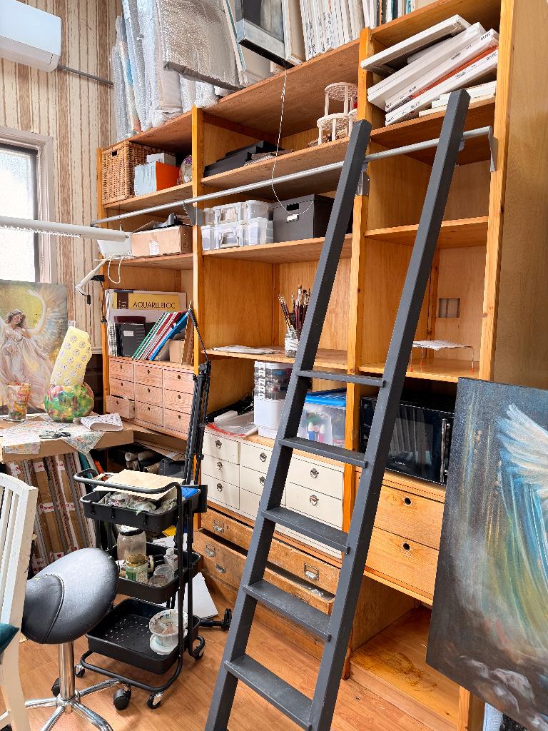 Veel LUNDIA schappen en staanders - diverse maten, Ophalen, Gebruikt