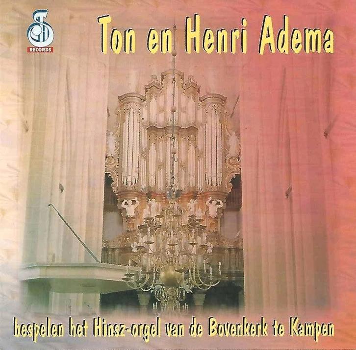 OrgelCD: Ton en Henri Adema - Bovenkerk Kampen, Cd's en Dvd's, Cd's | Religie en Gospel, Zo goed als nieuw, Koren of Klassiek