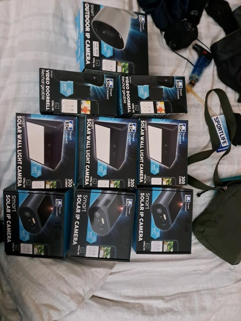 Diverse Smart LSC Connect Beveiligingscamera's & Deurbellen, Ophalen of Verzenden, Nieuw, Binnencamera