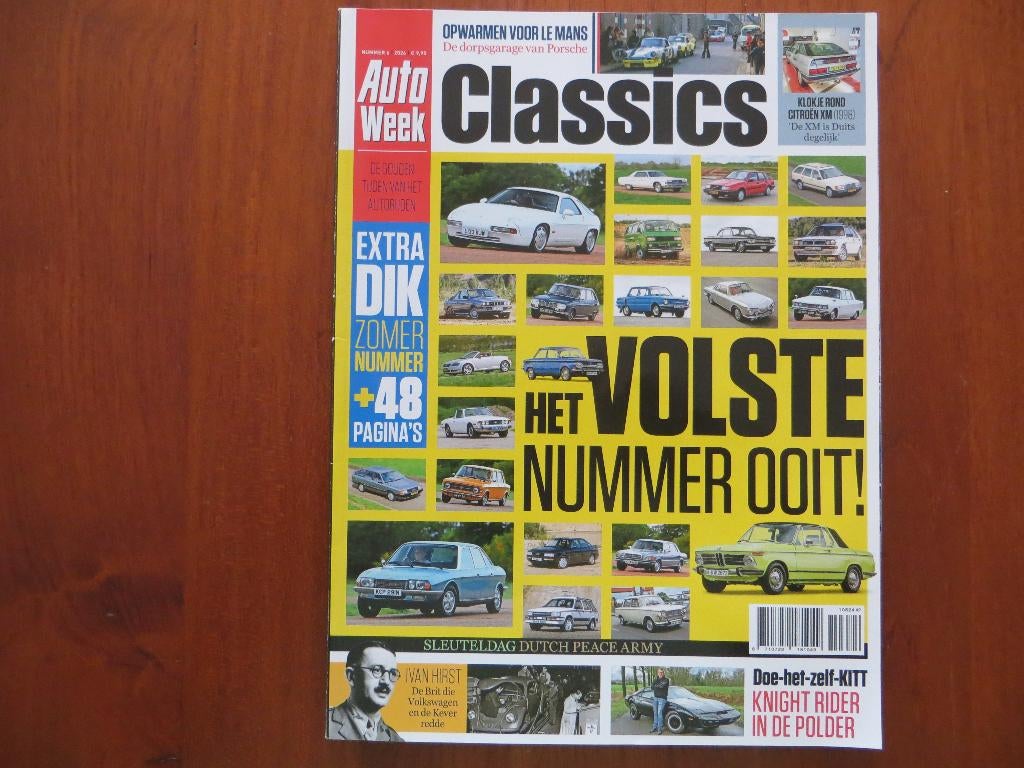 Autoweek Classics 6 2024 Ivan Hurst Volkswagen Kever, Ophalen of Verzenden, Nieuw, Volkswagen