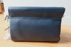Nieuw: Mia Tomazzi handtas schoudertas navy blauw leer, Ophalen of Verzenden, Nieuw, Blauw, Handtas