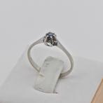 14k Witgouden Ring met Saffier - Maat 17 goud, Sieraden, Tassen en Uiterlijk, Ringen, Wit, Ophalen of Verzenden, Zo goed als nieuw