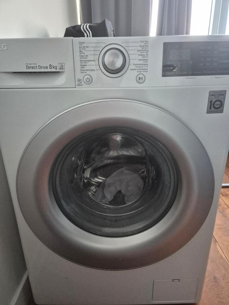 LG wasmachine, Ophalen, 1200 tot 1600 toeren, Gebruikt, 8 tot 10 kg
