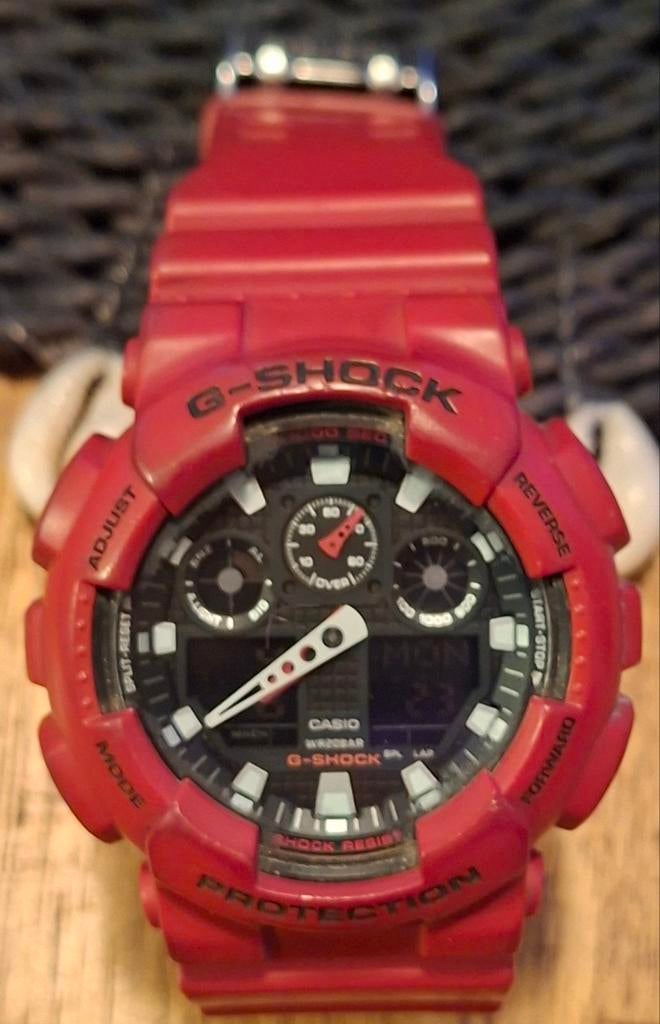 CASIO horloge GA-100 Series
GA-100B-4A, Ophalen, Casio, Polshorloge, Kunststof