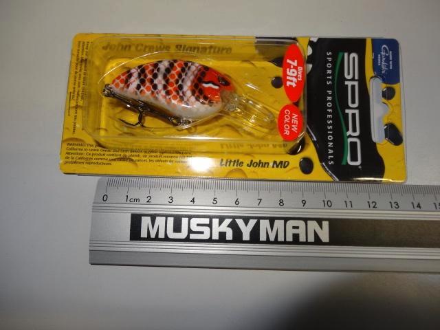 Kunstaas: Spro Little John MD 50 Pluggen, Watersport en Boten, Hengelsport | Roofvissen, Nieuw, Overige typen, Verzenden