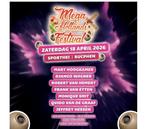 4 kaartjes mega hollands festival, Tickets en Kaartjes, Twee personen, April