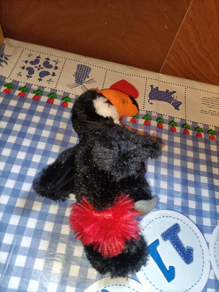 Toekan knuffel PIA Holland, Kinderen en Baby's, Speelgoed | Knuffels en Pluche, Ophalen of Verzenden, Zo goed als nieuw, Overige typen