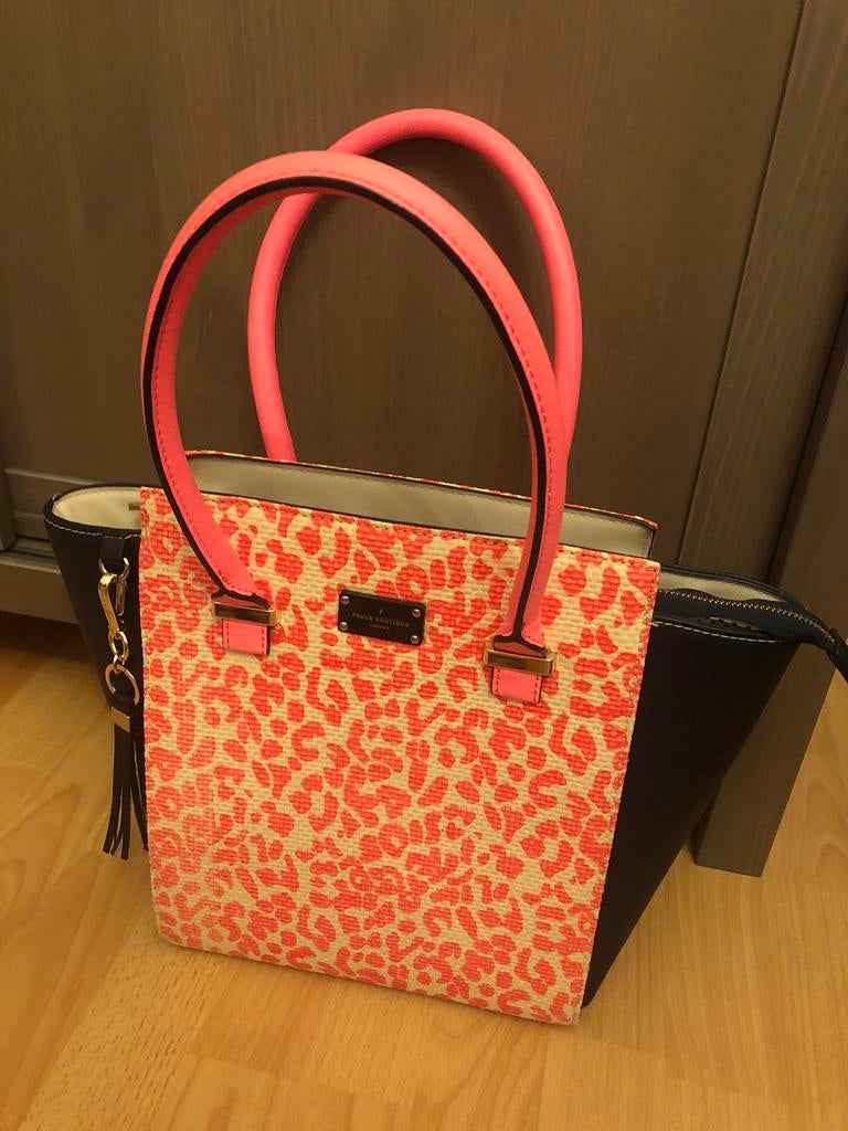 Handtas tote bag Paul’s Boutique panter als NIEUW, Sieraden, Tassen en Uiterlijk, Tassen | Damestassen, Ophalen of Verzenden, Zo goed als nieuw