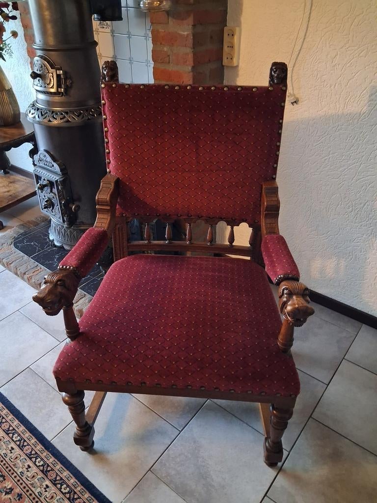 2 mooie antieke fauteuils, Antiek en Kunst, Antiek | Meubels | Stoelen en Banken, Ophalen of Verzenden