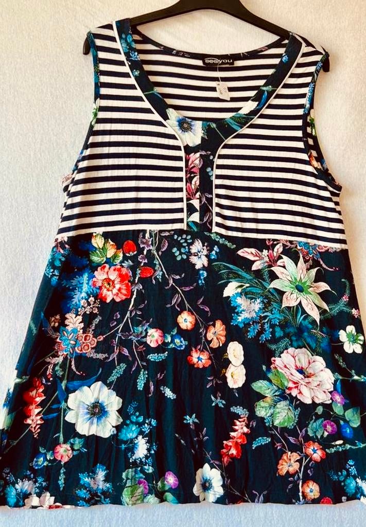 See You stretch tuniek 44, Kleding | Dames, Ophalen of Verzenden, Zo goed als nieuw, Blouse of Tuniek