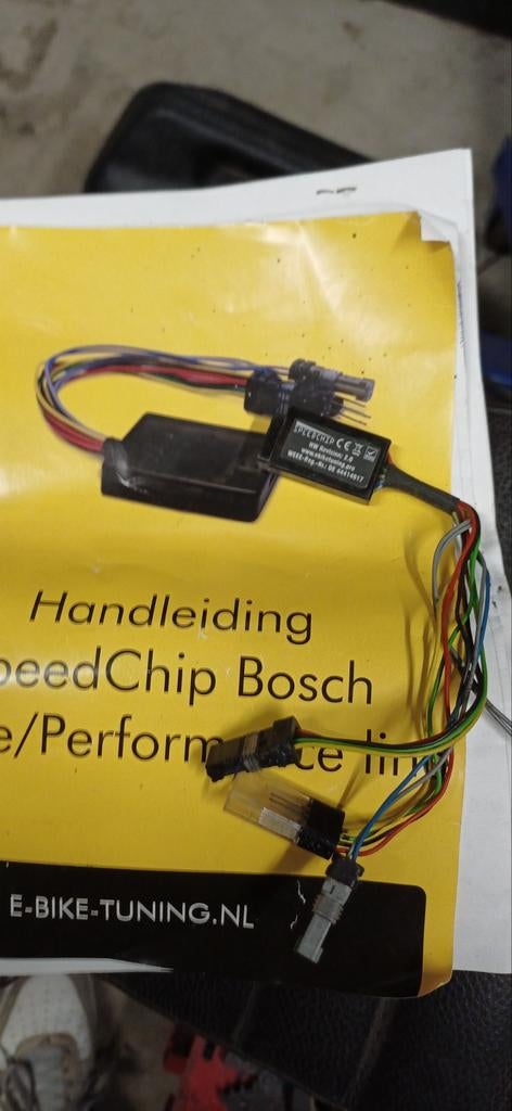 Bosch speedchip 2.0 Bosch middenmotor, Ophalen