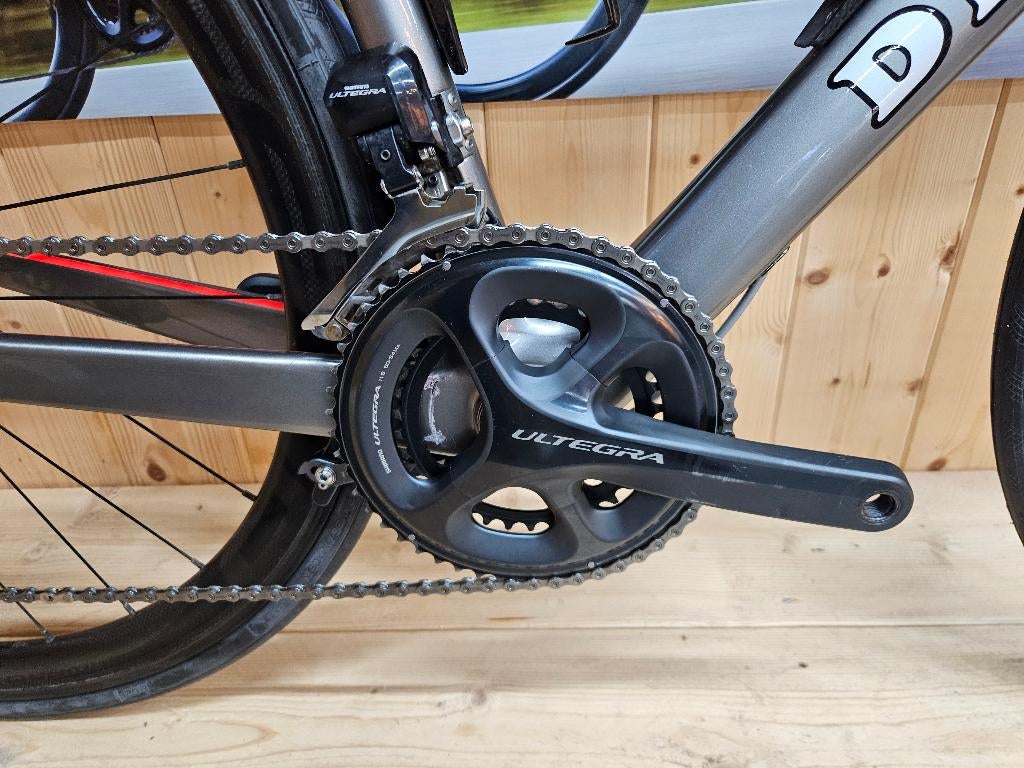 De Rosa Ventoux Full Carbon Shimano Ultegra DI2 2x11 56cm, Fietsen en Brommers, Carbon, Zo goed als nieuw, Meer dan 20 versnellingen
