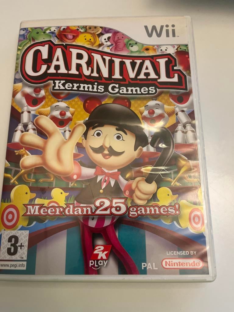 Wii Carnival Kermis Games - Plezier voor het hele gezin!, Gebruikt, Overige genres, Eén computer, Ophalen of Verzenden