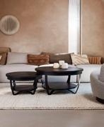 Salontafels set van 2.   90cm en 65 cm zo goed als nieuw !!, Ophalen of Verzenden, Zo goed als nieuw, 75 m² of meer, Laminaat