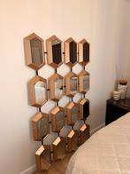 LUXE Honinggraat Spiegel Beehive, Ophalen, Zo goed als nieuw, Rechthoekig, Minder dan 100 cm