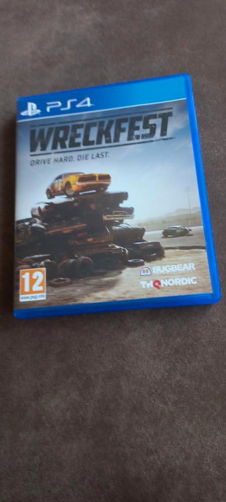 Wreckfest, PS4, Spelcomputers en Games, Games | Sony PlayStation 4, Zo goed als nieuw, Overige genres, 1 speler, Vanaf 12 jaar