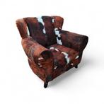 Loveseat Bommel in tricolor koeienhuid - Pakhuis21, Huis en Inrichting, Fauteuils, Ophalen of Verzenden, Nieuw