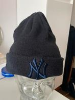 New Era - New York Yankees Muts - Zwart met NY logo, Verzenden, Zo goed als nieuw, Overige maten, Muts