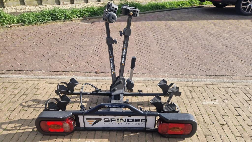 Spinder Fietsendrager - Verlichting defect, verder goed, Auto diversen, Fietsendragers, Ophalen, Gebruikt, Trekhaakdrager