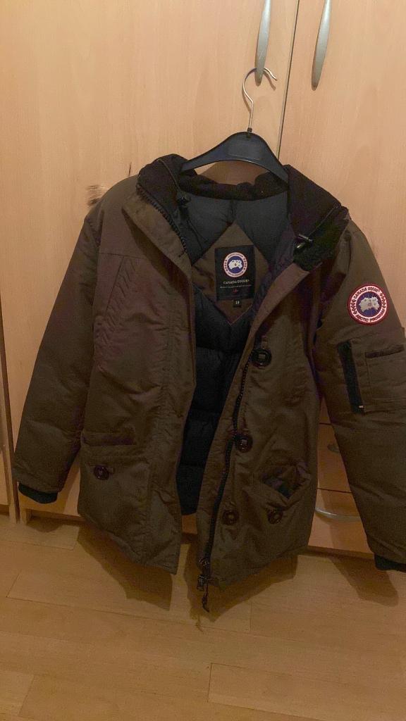Originele Canada Goose jas maat S, Kleding | Dames, Jassen | Winter, Zo goed als nieuw, Maat 36 (S), Groen, Ophalen of Verzenden