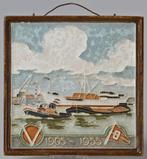 Wandtegeltje 15 x 15 cm- Vereniging "Oranje", Antiek en Kunst, Ophalen of Verzenden