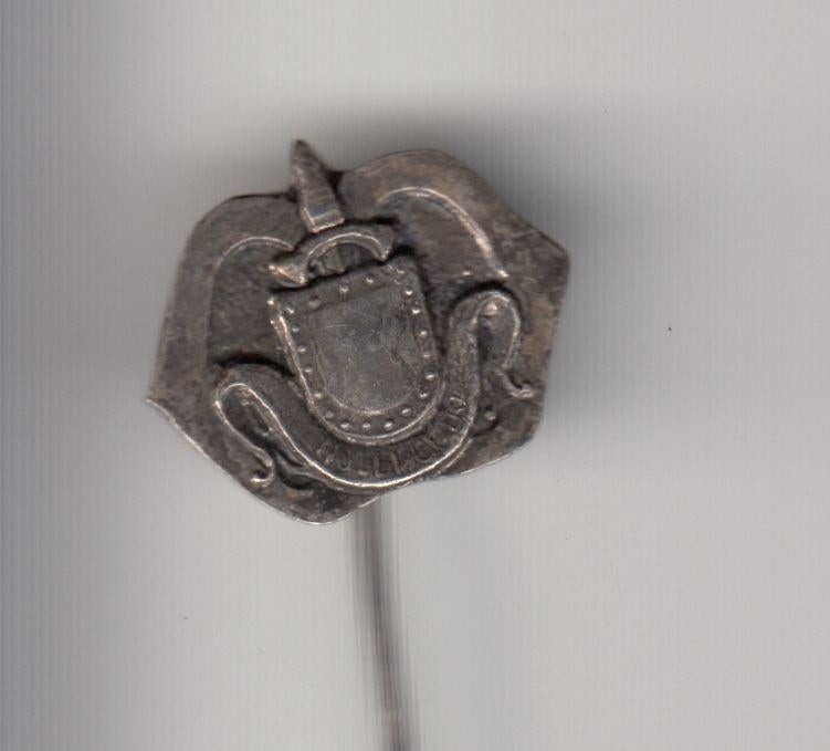 Nulli Cedo Infanterie Regiment embleem speldje, Niet vindbaar, Niet vindbaar, Nederland, Embleem of Badge