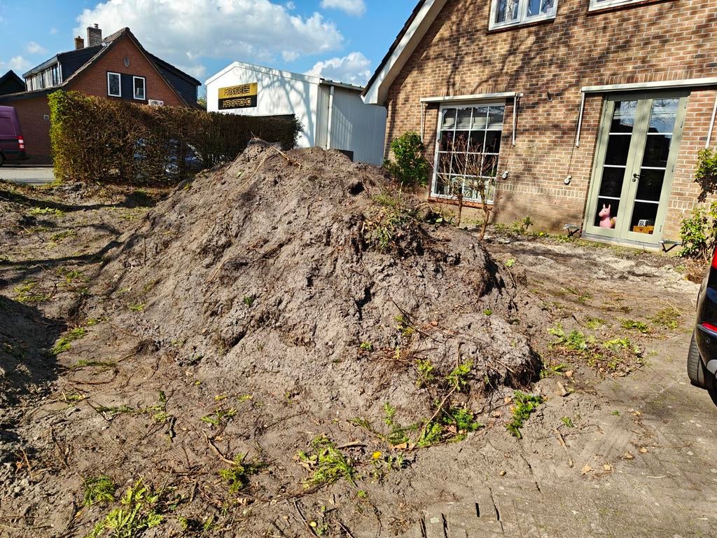 Zwart zand, ongeveer 6 kuub, Tuin en Terras, Zand, Ophalen, Overige typen