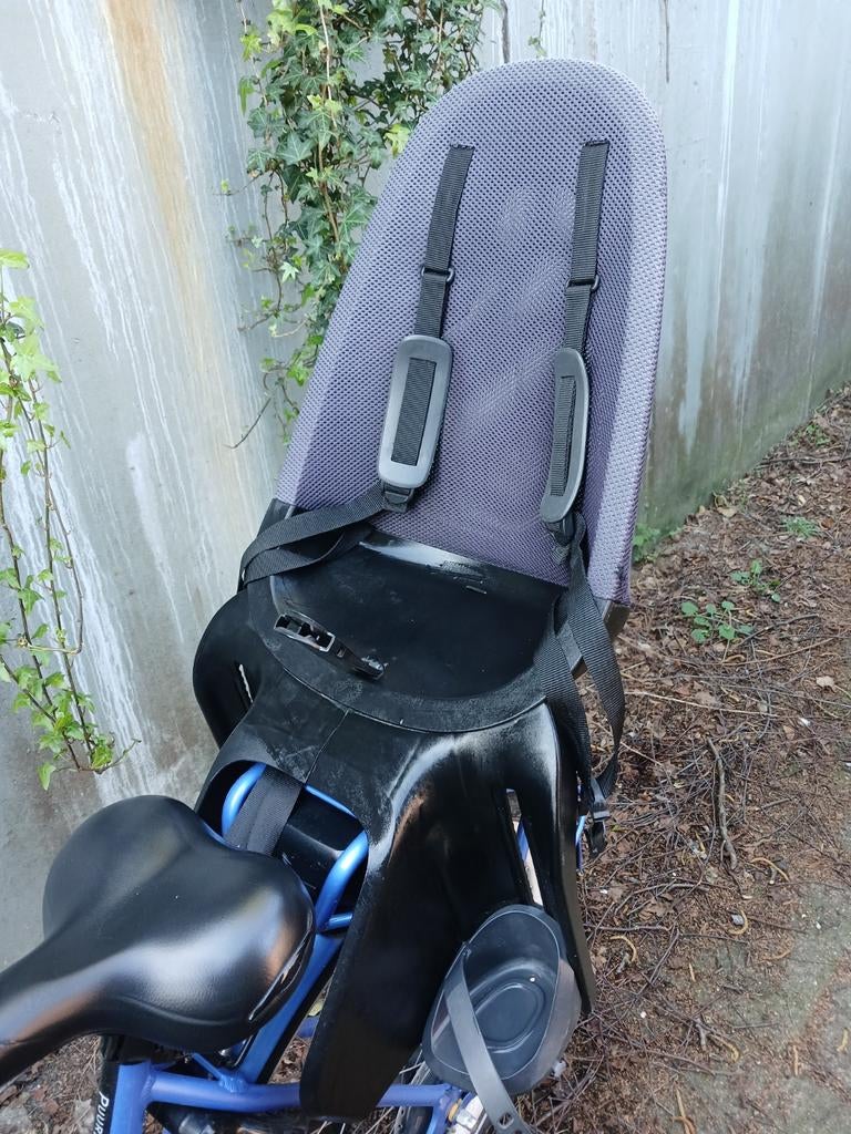 Achterzitje, Fietsen en Brommers, Fietsaccessoires | Fietsstoeltjes, Ophalen, Gebruikt
