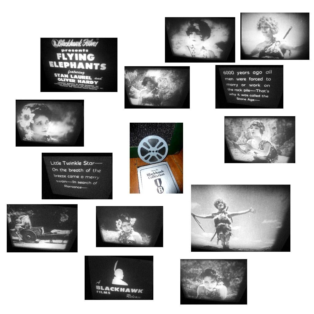 8mm film Laurel + Hardy - Flying Elephants - 1928 -, Ophalen of Verzenden, 8mm film
