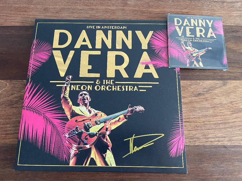 Vinyl 3LP + BluRay Danny Vera Live Amsterdam GESIGNEERD NEW, Ophalen of Verzenden, Nieuw in verpakking, 12 inch