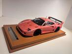 Ferrari f40 LM 1996 pink 60 pcs tecnomodel 1.18, Overige merken, Ophalen of Verzenden, A, A
