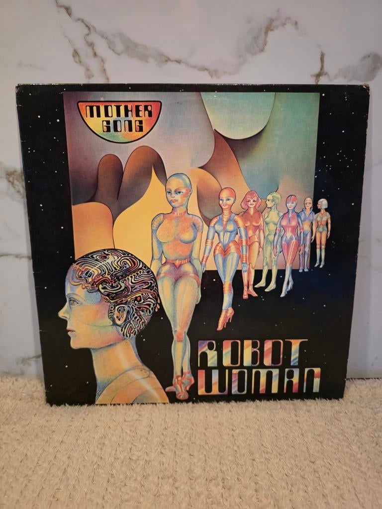Mother Gong – Robot Woman (UK Repress, 1981), Cd's en Dvd's, Vinyl | Rock, Ophalen of Verzenden, Gebruikt, 12 inch