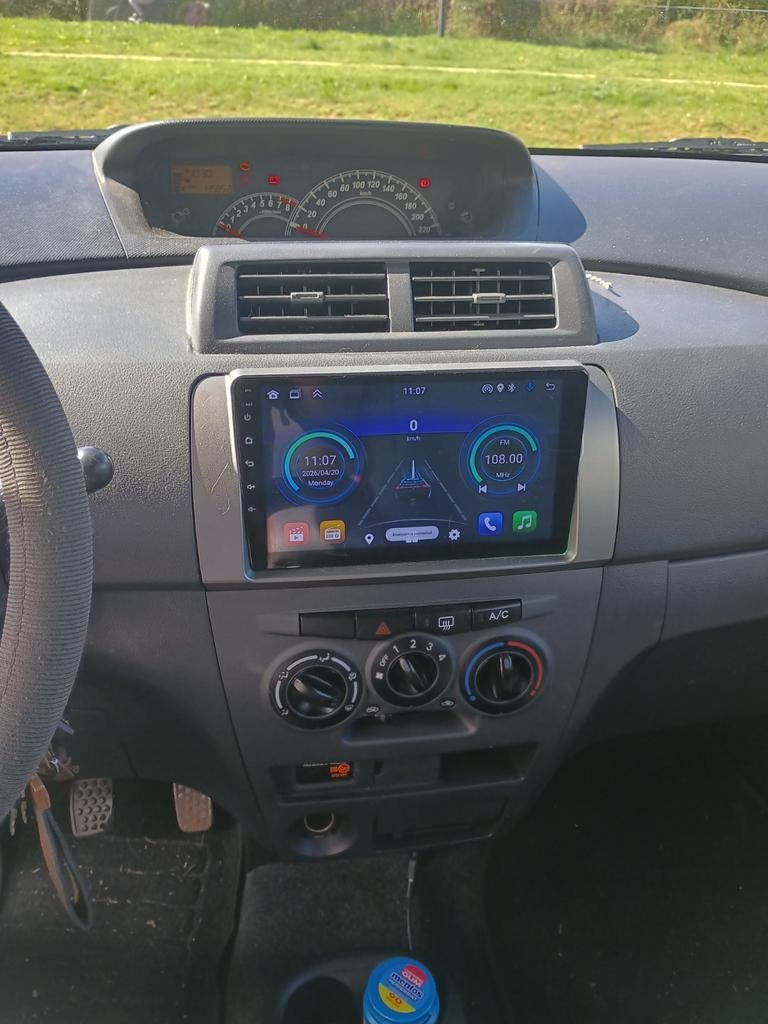Daihatsu Materia 1.3 2007 Grijs, Auto's, Voorwielaandrijving, 15 km/l, Metallic lak, Zwart