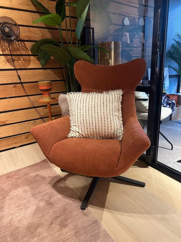 Dyyk - fauteuil Joe - draaivoet zwart - Gloednieuw!, Ophalen, Nieuw, 75 tot 100 cm, Stof