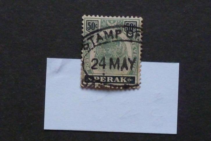 Engelse kolonie. Perak  1899 (2), Postzegels en Munten, Postzegels | Azië, Gestempeld, Zuid-Azië, Verzenden