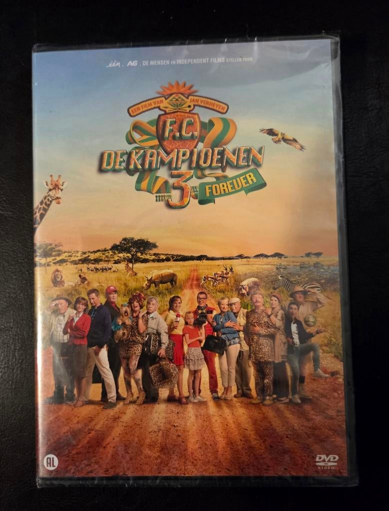 FC De Kampioenen 3 Forever - Dvd, Cd's en Dvd's, Dvd's | Tv en Series, Alle leeftijden, Ophalen of Verzenden, Nieuw in verpakking
