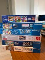 Verschillende Disney legpuzzels, 6 stuks, Ravensburger Jumbo, Ophalen of Verzenden, 500 t/m 1500 stukjes, Zo goed als nieuw, Legpuzzel