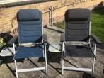 2 ANWB camping stoelen verstelbare hoofdsteunen, Ophalen, Zo goed als nieuw, Campingstoel