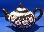 Turkse mini theepotje met bloemmotief, Ophalen of Verzenden