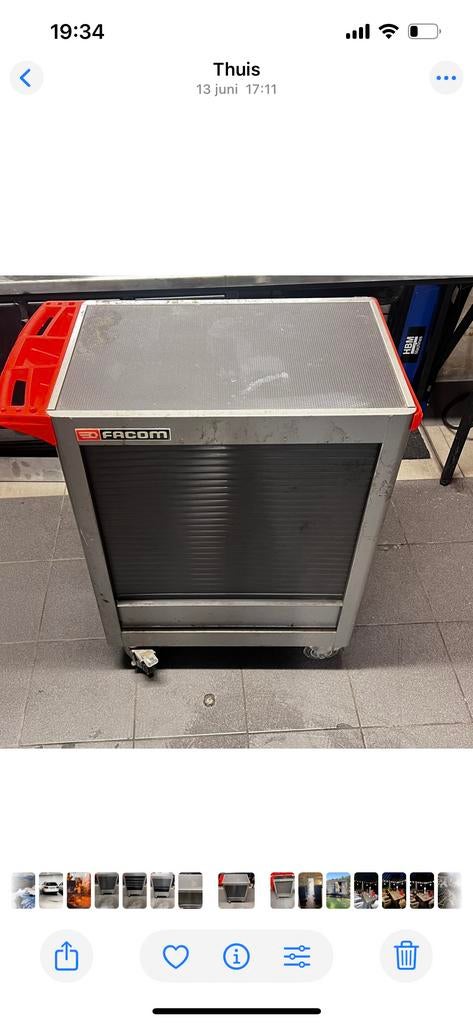 Facom gereedschapswagen, Ophalen of Verzenden, Gebruikt