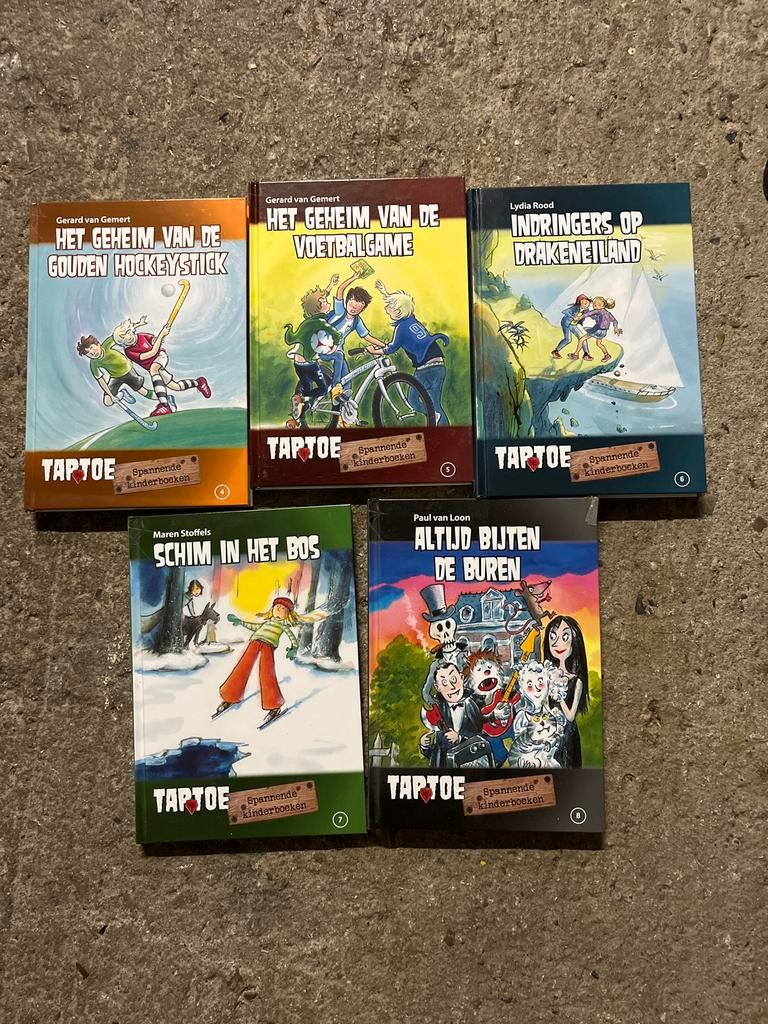 Taptoe spannende kinderboeken, Ophalen of Verzenden, Gelezen, Fictie algemeen