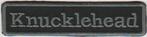 Harley Davidson Knucklehead stoffen opstrijk patch embleem #, Ophalen of Verzenden, Nieuw