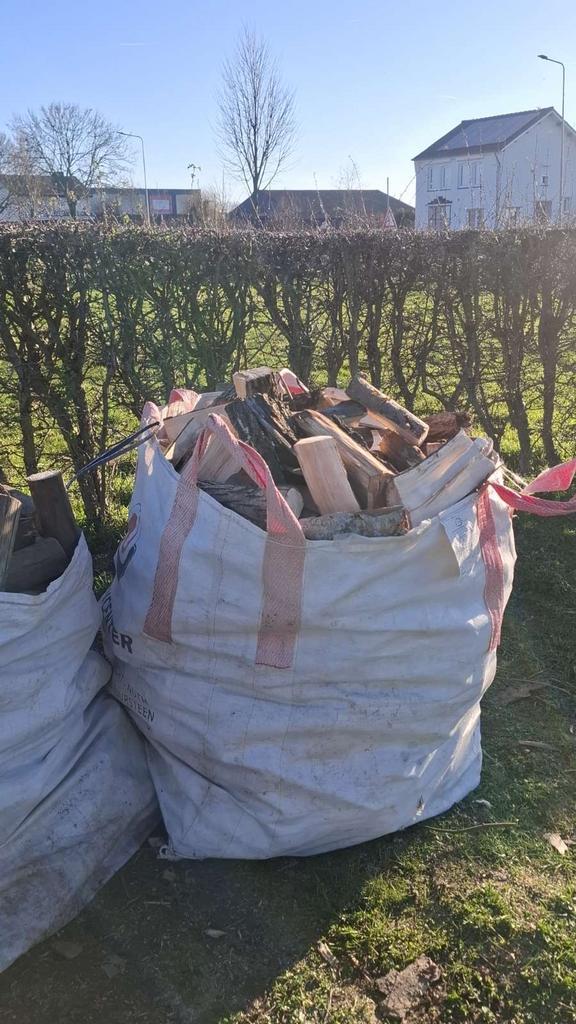 Wilgen brandhout, Tuin en Terras, Haardhout, Blokken, Overige houtsoorten, 3 tot 6 m³, Ophalen