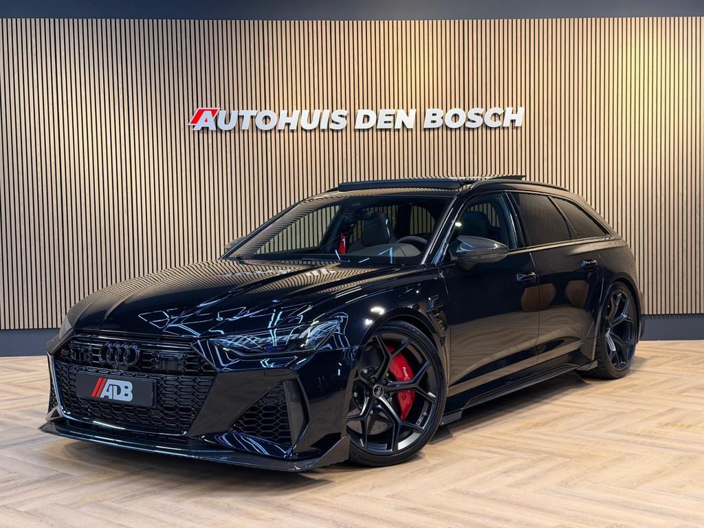 Audi RS6 Avant TFSI Quattro ABT 700PK - Keramisch - Blu Eye, Automaat, 700 pk, Gebruikt, Leder